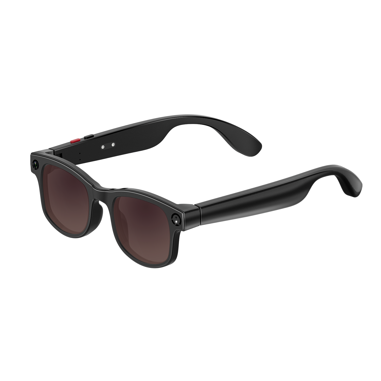 Smart Video Glasses with 1080P Camera & 3-in-1 Interchangeable Lenses