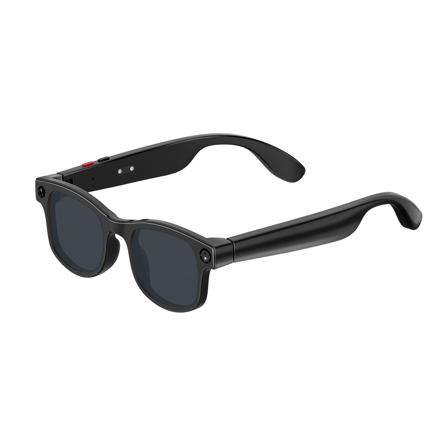 Smart Video Glasses with 1080P Camera & 3-in-1 Interchangeable Lenses