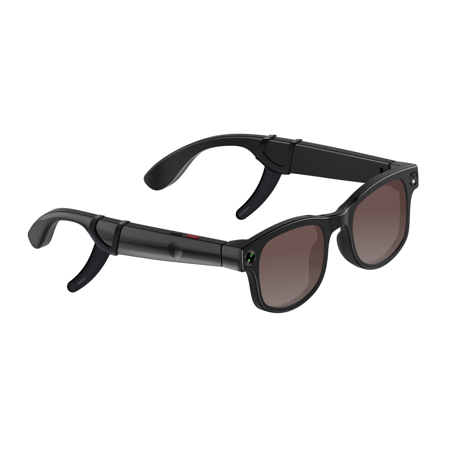 Smart Video Glasses with 1080P Camera & 3-in-1 Interchangeable Lenses