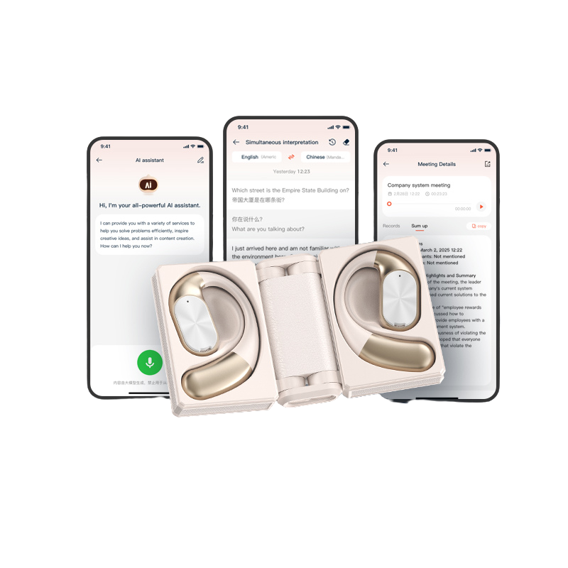 AI Translate Earbuds - Bluetooth 6.0 & Real-Time Translation