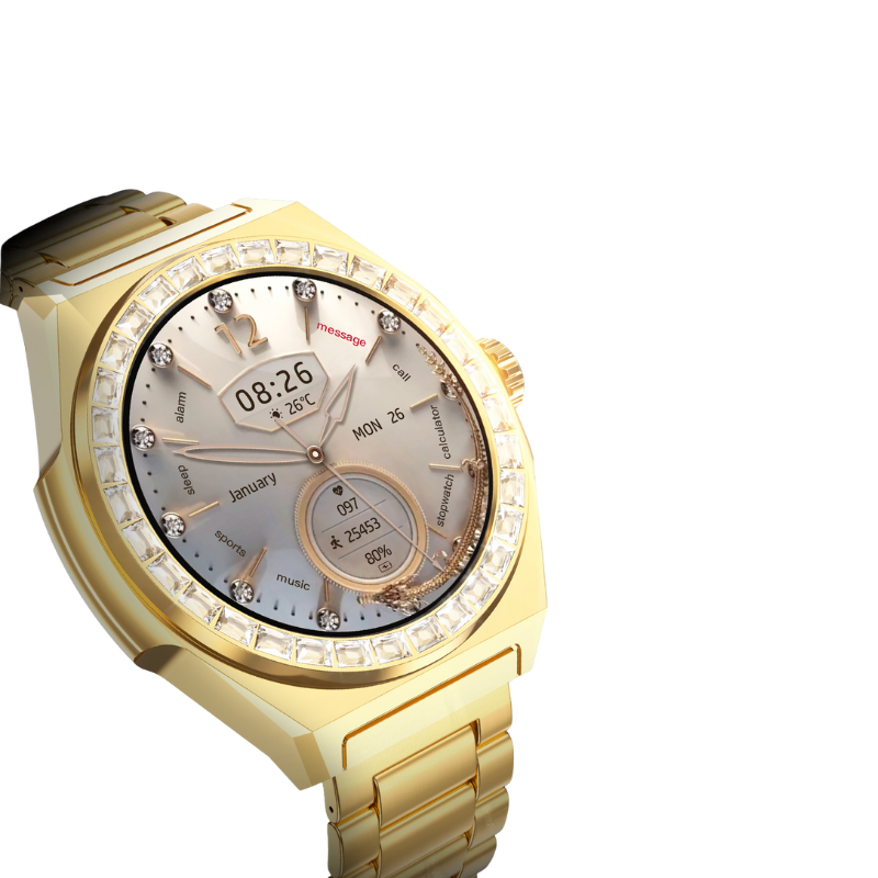 LG72 Pro Max Smartwatch - 500+ Custom Dials & AMOLED Display