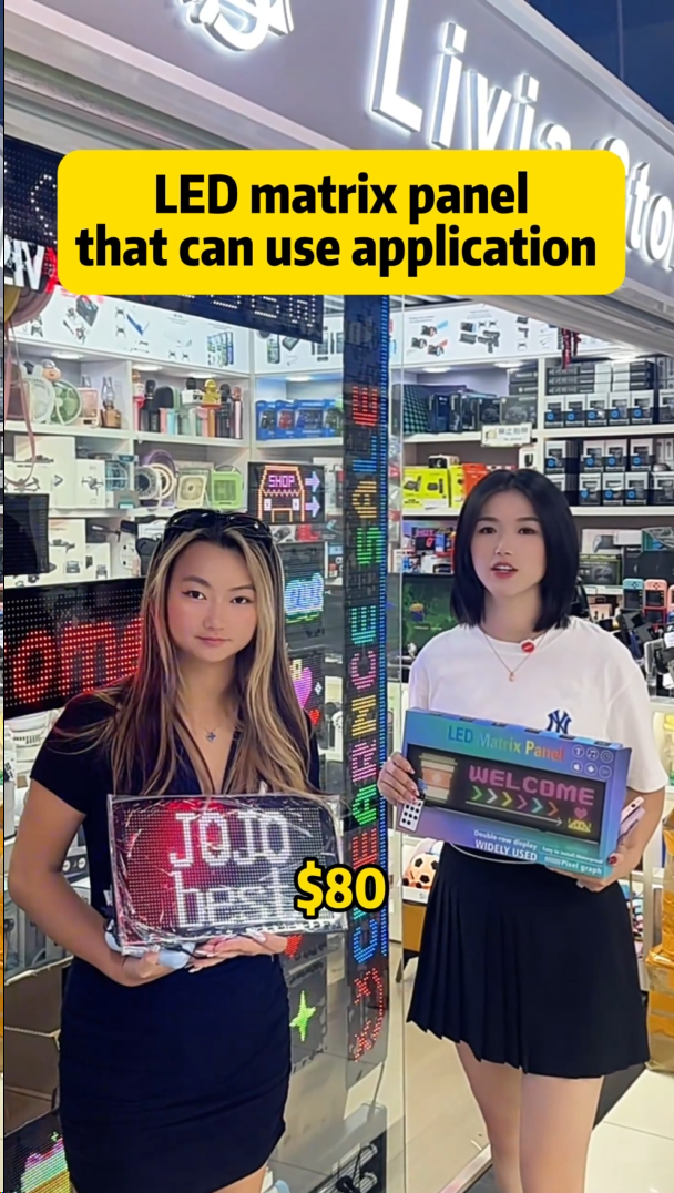 LED Matrix Panel - Bluetooth LED Display & App-Controlled Matrix