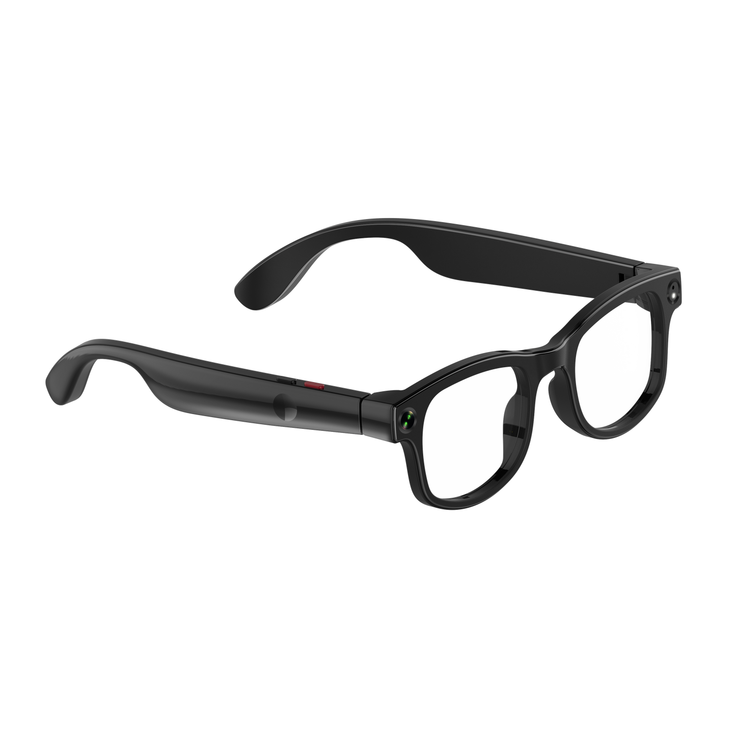 Smart Video Glasses with 1080P Camera & 3-in-1 Interchangeable Lenses