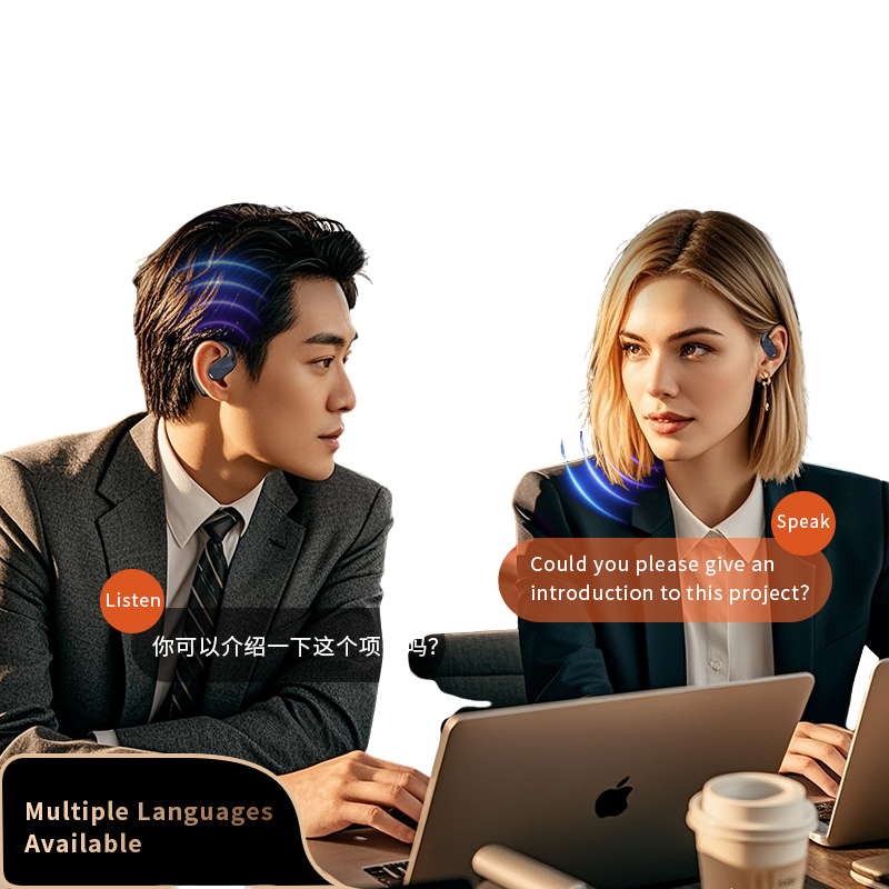AI Translate Earbuds - Bluetooth 6.0 & Real-Time Translation