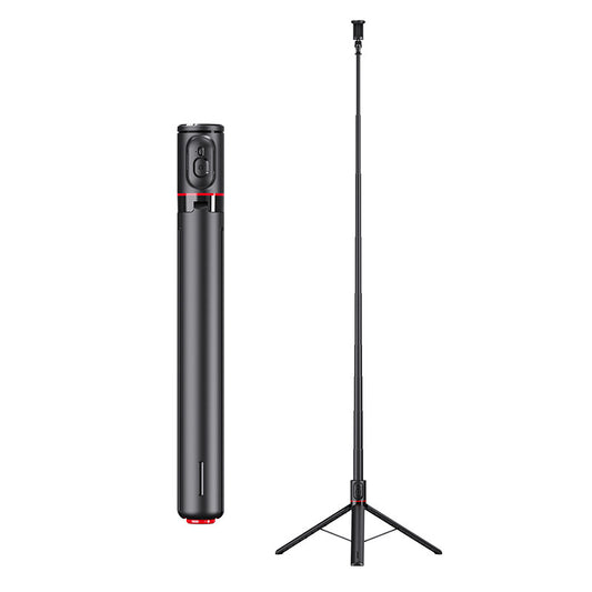 50" Bluetooth Selfie Stick Tripod – Foldable to 8" for Compact Travel