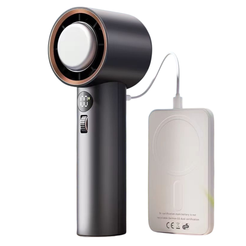 BreezeChill Pro - 3600mAh Mini Fan with Magnetic Cooling