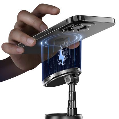 Smart Auto-Tracking Tripod - Magnetic Charging & Gesture Control