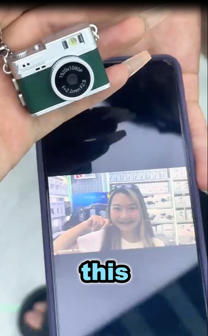 MiniCam S150 - Retro-Style Wearable Camera