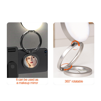 MagSafe Fill Light - 360° Rotatable & 2600K-9000K Adjustable