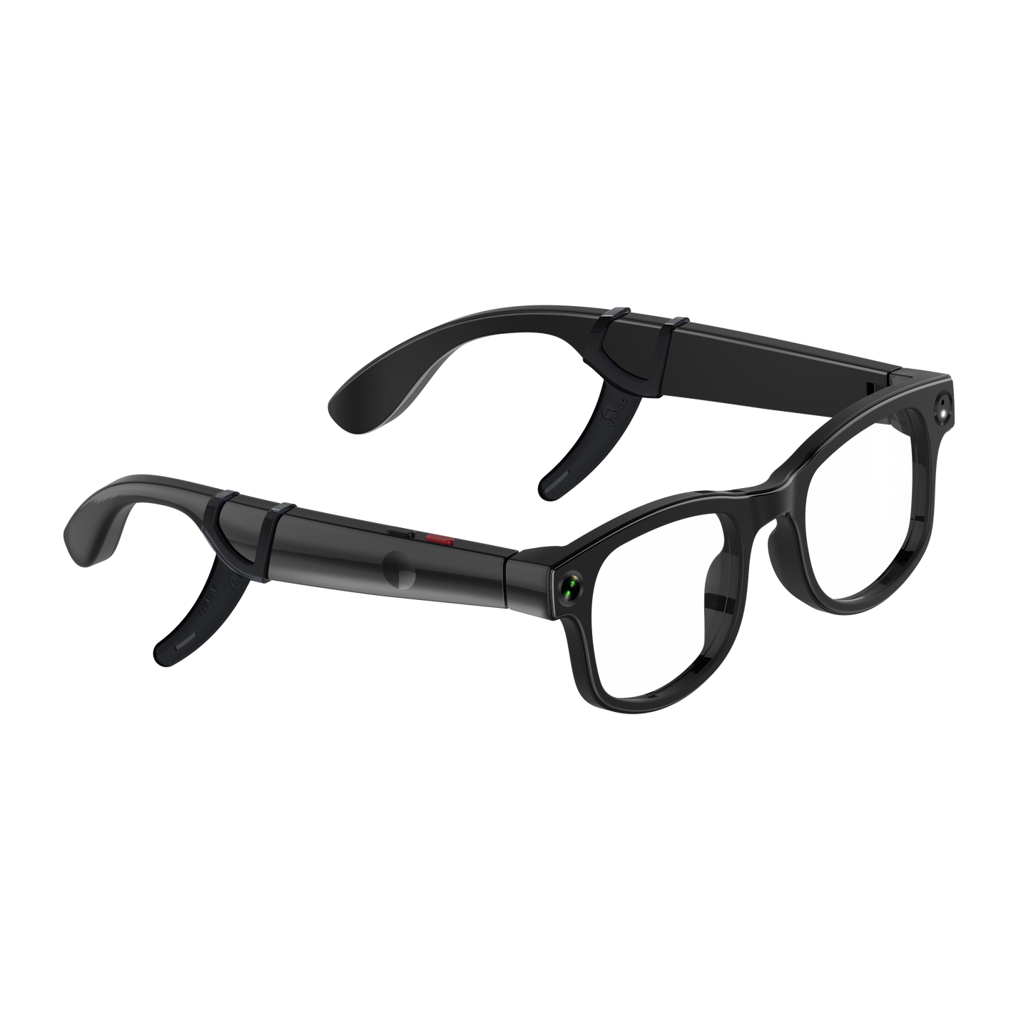 Smart Video Glasses with 1080P Camera & 3-in-1 Interchangeable Lenses