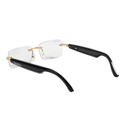 Smart Glasses - Bluetooth 5.4, Titanium Speakers & Anti-Blue Light Lenses