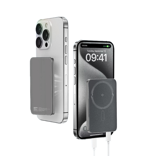 5000mAh Magnetic Power Bank with Wireless Charging