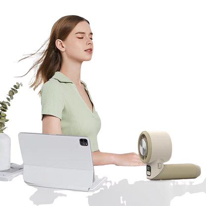 CoolFlex Mini - Portable Folding Fan with 10H Runtime