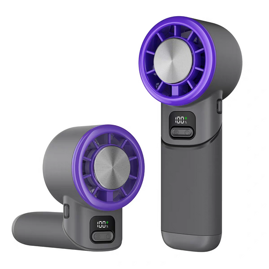 CoolFlex Mini - Portable Folding Fan with 10H Runtime
