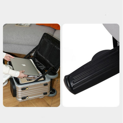 Smart Luggage – Fast-Charging, Durable & Lightweight 20” Business Suitcase