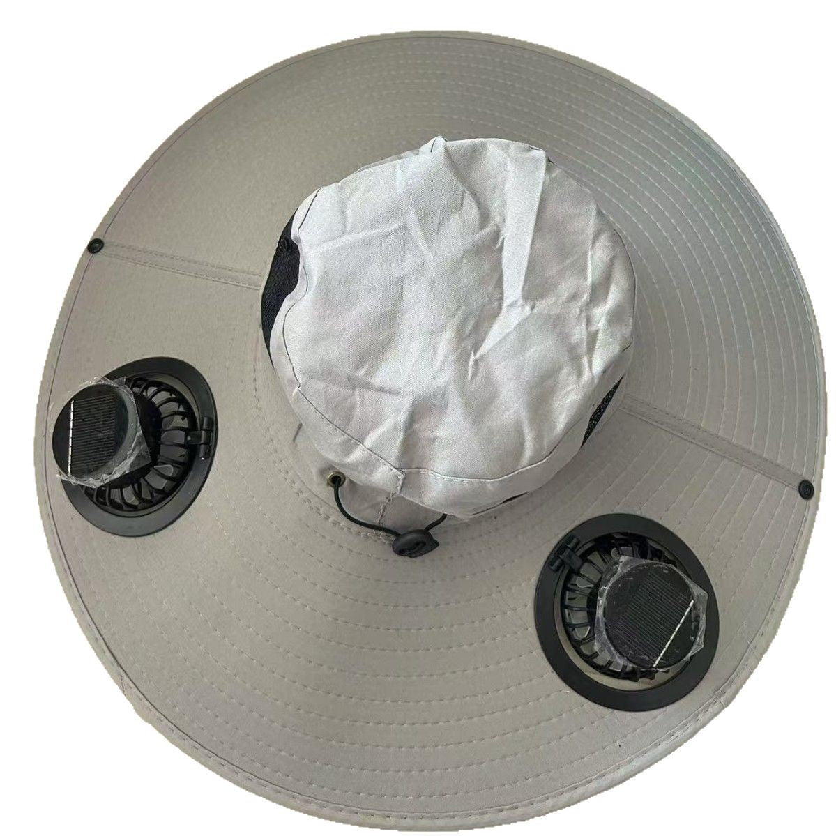 SolarBreeze Hat - Dual Fan Cooling Sun Hat with UV Protection