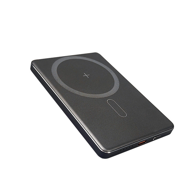 5000mAh Magnetic Power Bank with Wireless Charging