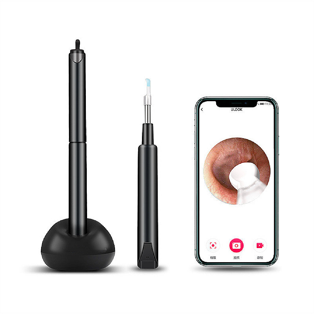 WiFi Smart Ear Spoon with Visual Light & Endoscope - Child-Friendly Ear Inspection Tool