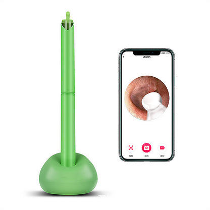 WiFi Smart Ear Spoon with Visual Light & Endoscope - Child-Friendly Ear Inspection Tool
