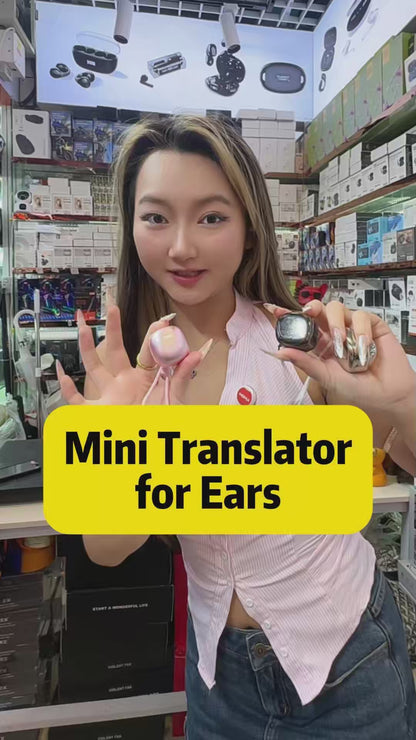 Wireless Earbuds with Real-Time Translation